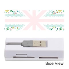 Frame Flower Floral Sunflower Line Memory Card Reader (stick)  by Mariart