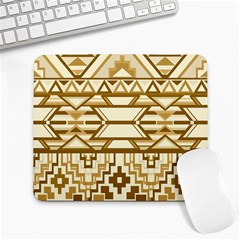 Geometric Seamless Aztec Gold Large Mousepads