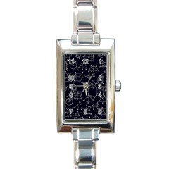 Geometry Geometry Formula Rectangle Italian Charm Watch by Mariart