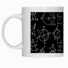 Geometry Geometry Formula White Mugs by Mariart