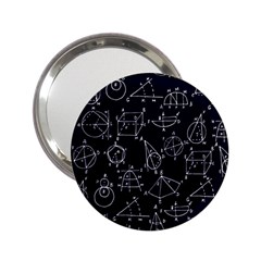 Geometry Geometry Formula 2 25  Handbag Mirrors by Mariart