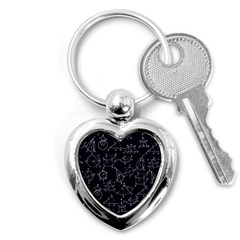 Geometry Geometry Formula Key Chains (heart)  by Mariart