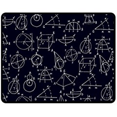 Geometry Geometry Formula Fleece Blanket (medium)  by Mariart