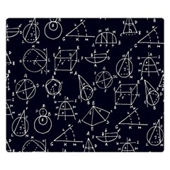 Geometry Geometry Formula Double Sided Flano Blanket (small)  by Mariart