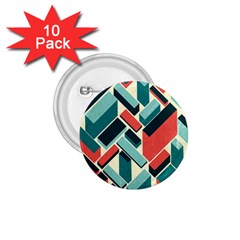 German Synth Stock Music Plaid 1 75  Buttons (10 Pack) by Mariart