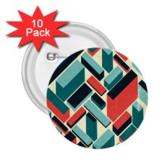 German Synth Stock Music Plaid 2 25  Buttons (10 Pack)  by Mariart