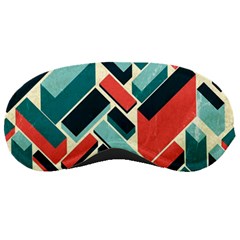 German Synth Stock Music Plaid Sleeping Masks by Mariart