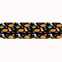 Ghost Pumkin Craft Halloween Hearts Large Bar Mats by Mariart