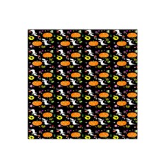 Ghost Pumkin Craft Halloween Hearts Satin Bandana Scarf by Mariart