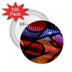 Graphic Shapes Experimental Rainbow Color 2 25  Buttons (100 Pack) 