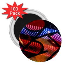 Graphic Shapes Experimental Rainbow Color 2 25  Magnets (100 Pack) 