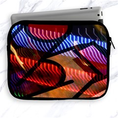 Graphic Shapes Experimental Rainbow Color Apple Ipad 2/3/4 Zipper Cases by Mariart