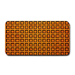 Halloween Squares Plaid Orange Medium Bar Mats by Mariart