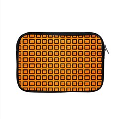 Halloween Squares Plaid Orange Apple Macbook Pro 15  Zipper Case