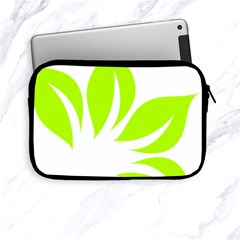 Leaf Green White Apple Ipad Mini Zipper Cases by Mariart