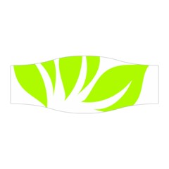 Leaf Green White Stretchable Headband