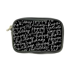 Happy Holidays Coin Purse by Mariart