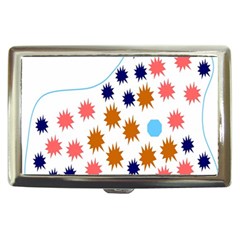 Island Top View Good Plaid Spot Star Cigarette Money Cases by Mariart