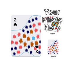 Island Top View Good Plaid Spot Star Playing Cards 54 (mini)  by Mariart