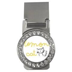 Lemon Animals Cat Orange Money Clips (cz) 