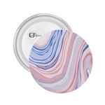 Marble Abstract Texture With Soft Pastels Colors Blue Pink Grey 2.25  Buttons Front