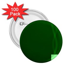 Mug Green Hot Tea Coffe 2 25  Buttons (100 Pack)  by Mariart