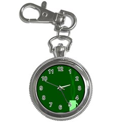 Mug Green Hot Tea Coffe Key Chain Watches by Mariart