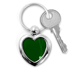 Mug Green Hot Tea Coffe Key Chains (heart) 