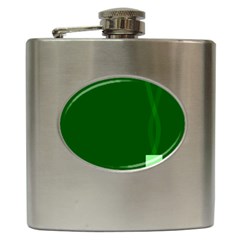 Mug Green Hot Tea Coffe Hip Flask (6 Oz) by Mariart