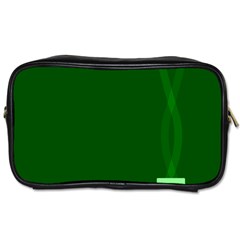 Mug Green Hot Tea Coffe Toiletries Bags by Mariart