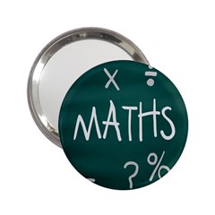 Maths School Multiplication Additional Shares 2 25  Handbag Mirrors by Mariart