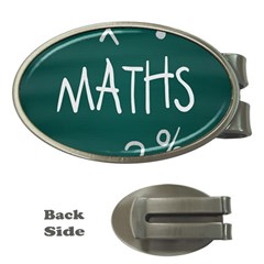 Maths School Multiplication Additional Shares Money Clips (oval)  by Mariart