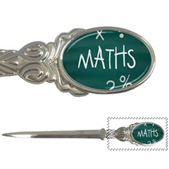 Maths School Multiplication Additional Shares Letter Openers by Mariart