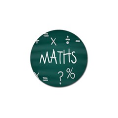 Maths School Multiplication Additional Shares Golf Ball Marker (4 Pack) by Mariart