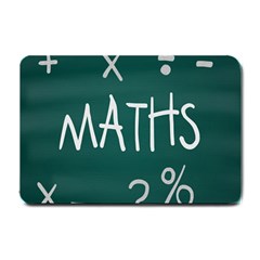 Maths School Multiplication Additional Shares Small Doormat  by Mariart