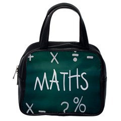 Maths School Multiplication Additional Shares Classic Handbags (one Side) by Mariart