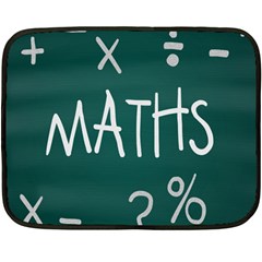 Maths School Multiplication Additional Shares Fleece Blanket (mini) by Mariart