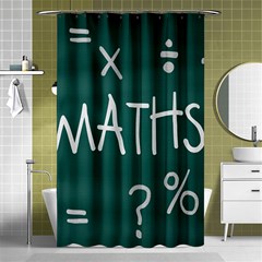 Maths School Multiplication Additional Shares Shower Curtain 48  X 72  (small)  by Mariart