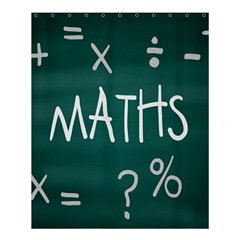 Maths School Multiplication Additional Shares Shower Curtain 60  X 72  (medium)  by Mariart