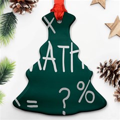 Maths School Multiplication Additional Shares Ornament (christmas Tree)  by Mariart