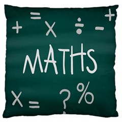 Maths School Multiplication Additional Shares Standard Flano Cushion Case (one Side) by Mariart