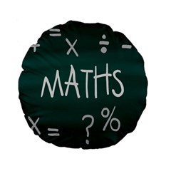 Maths School Multiplication Additional Shares Standard 15  Premium Flano Round Cushions by Mariart