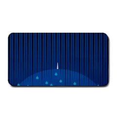 Rain Blue Sky Water Black Line Medium Bar Mats by Mariart