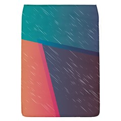 Modern Minimalist Abstract Colorful Vintage Adobe Illustrator Blue Red Orange Pink Purple Rainbow Flap Covers (s)  by Mariart