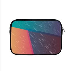 Modern Minimalist Abstract Colorful Vintage Adobe Illustrator Blue Red Orange Pink Purple Rainbow Apple Macbook Pro 15  Zipper Case by Mariart