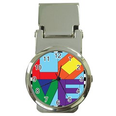 Rainbow Love Money Clip Watches