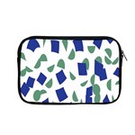 Scatter Geometric Brush Blue Gray Apple MacBook Pro 13  Zipper Case Front