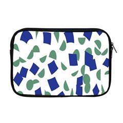 Scatter Geometric Brush Blue Gray Apple Macbook Pro 17  Zipper Case by Mariart