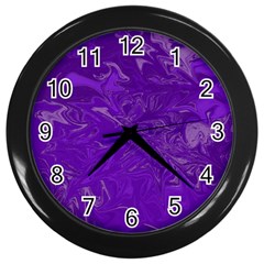 Colors Wall Clocks (black) by Valentinaart