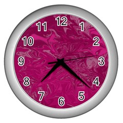 Colors Wall Clocks (Silver) 